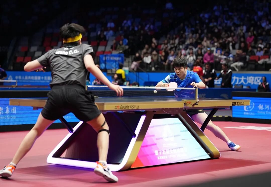樊振東單打贏了,但他與王楚欽的全運會對決仍未結束